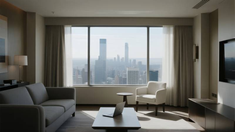 都市景观客厅图片