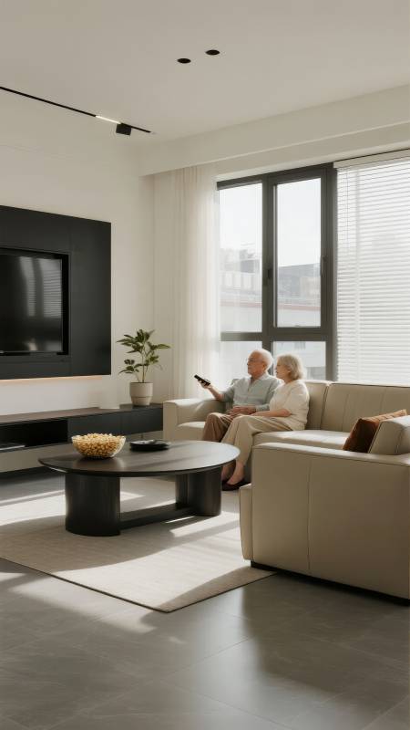 温馨客厅时光图片