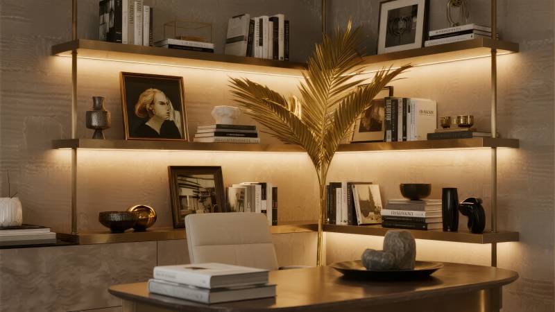 现代书房设计图片