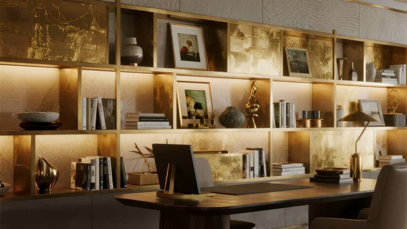 现代书房设计图片