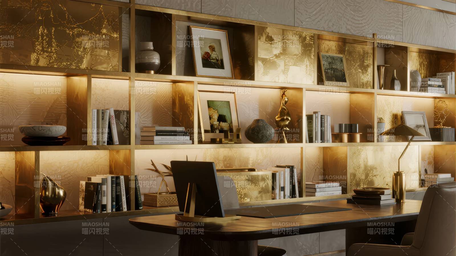 现代书房设计图片