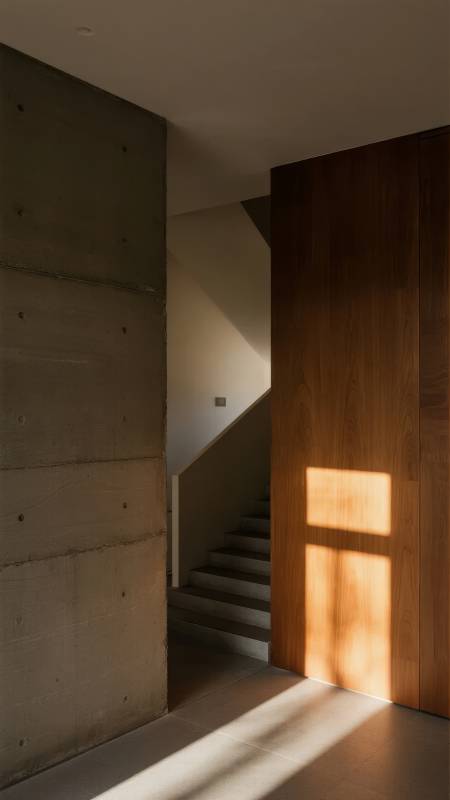 光影楼梯间图片