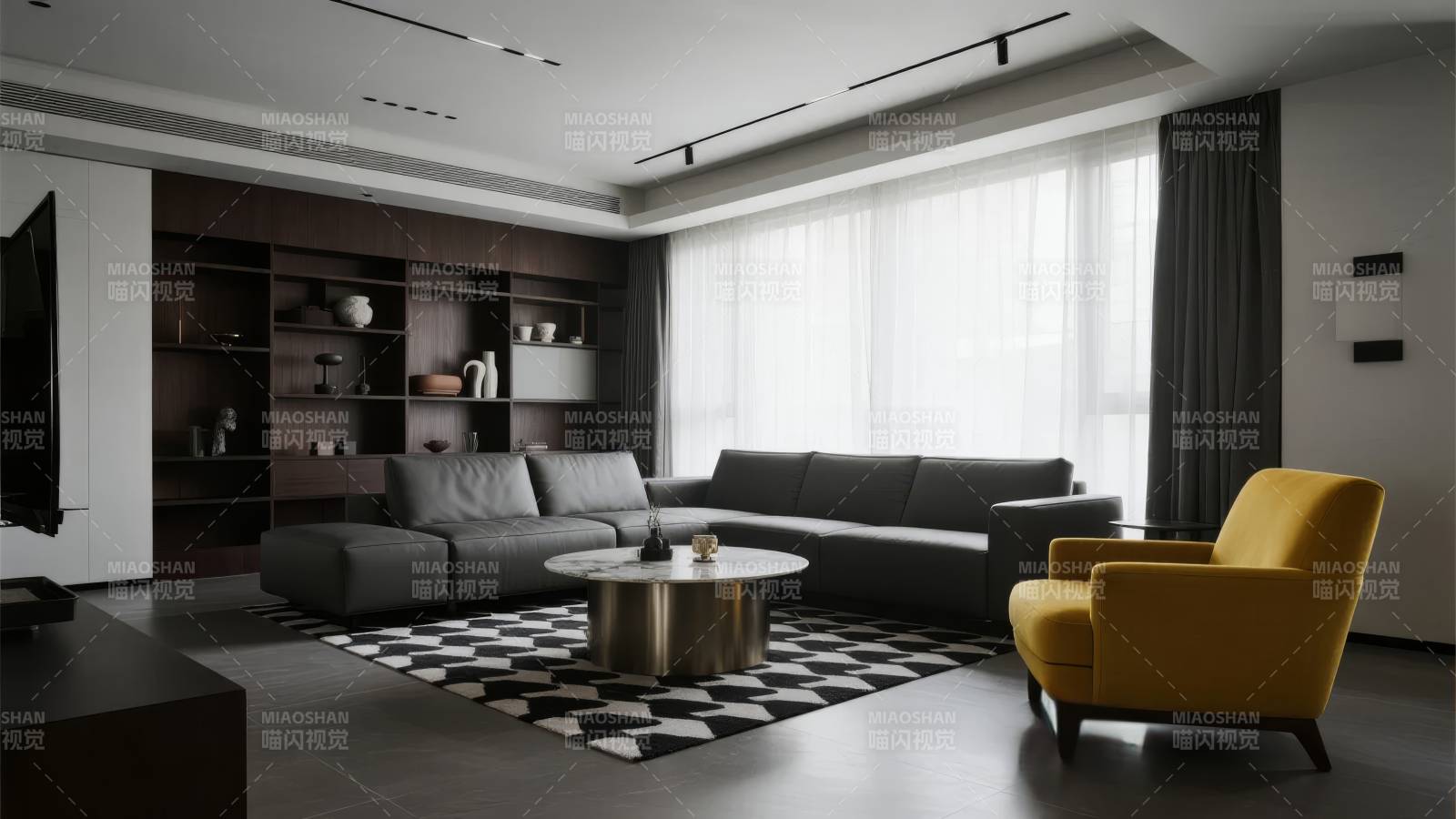 现代简约客厅设计图片