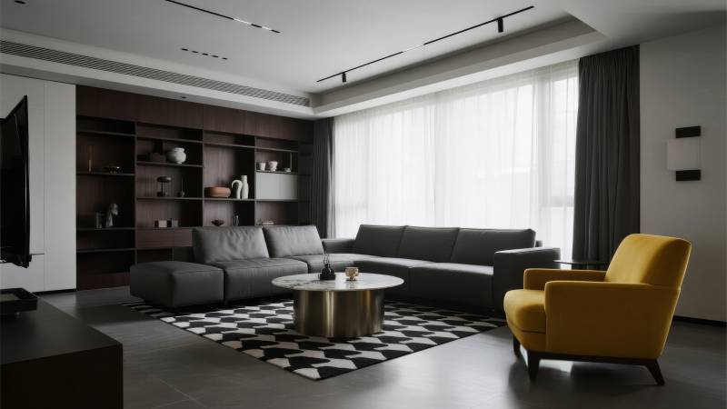 现代简约客厅设计图片