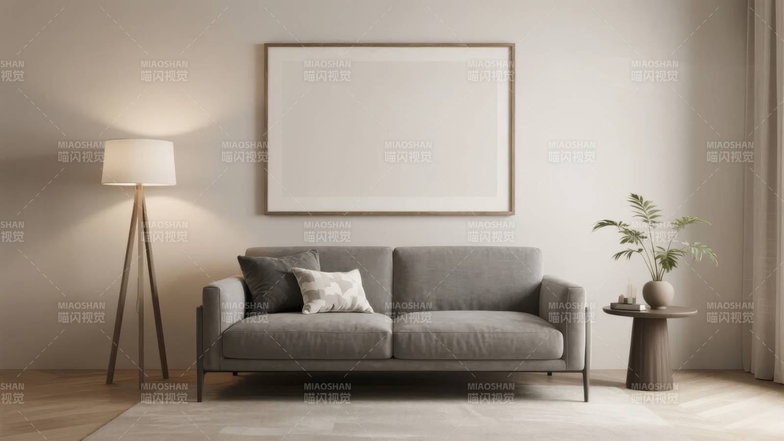 简约客厅布置图片