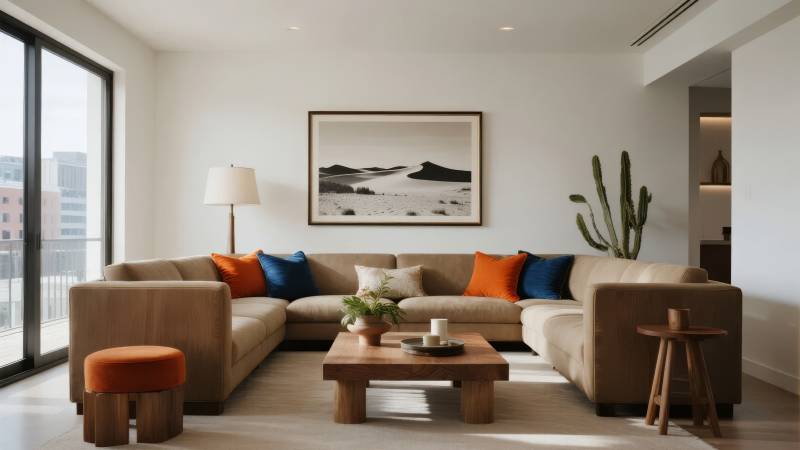 现代简约客厅设计图片