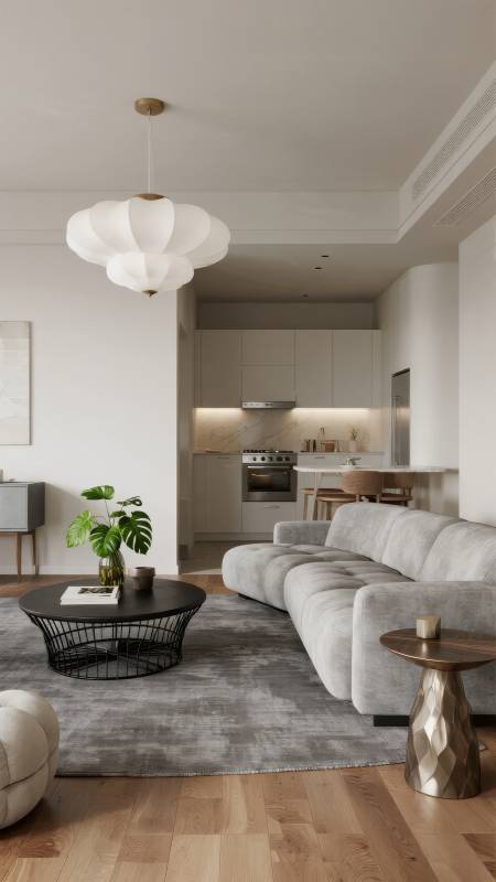 现代简约客厅设计图片