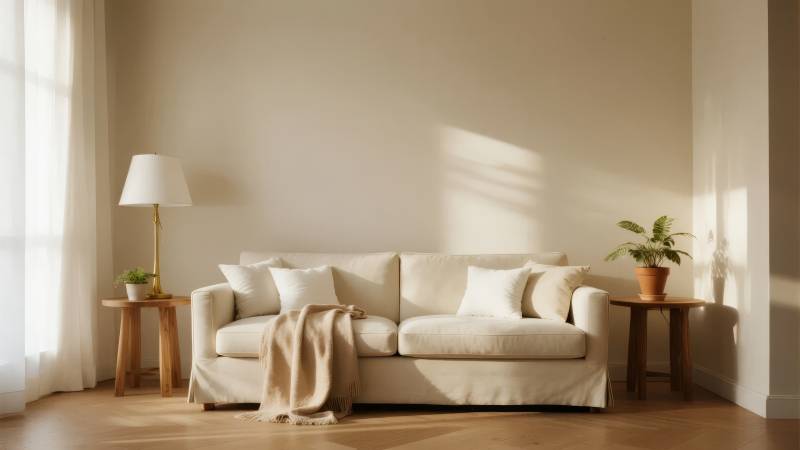 简约客厅静谧时光图片