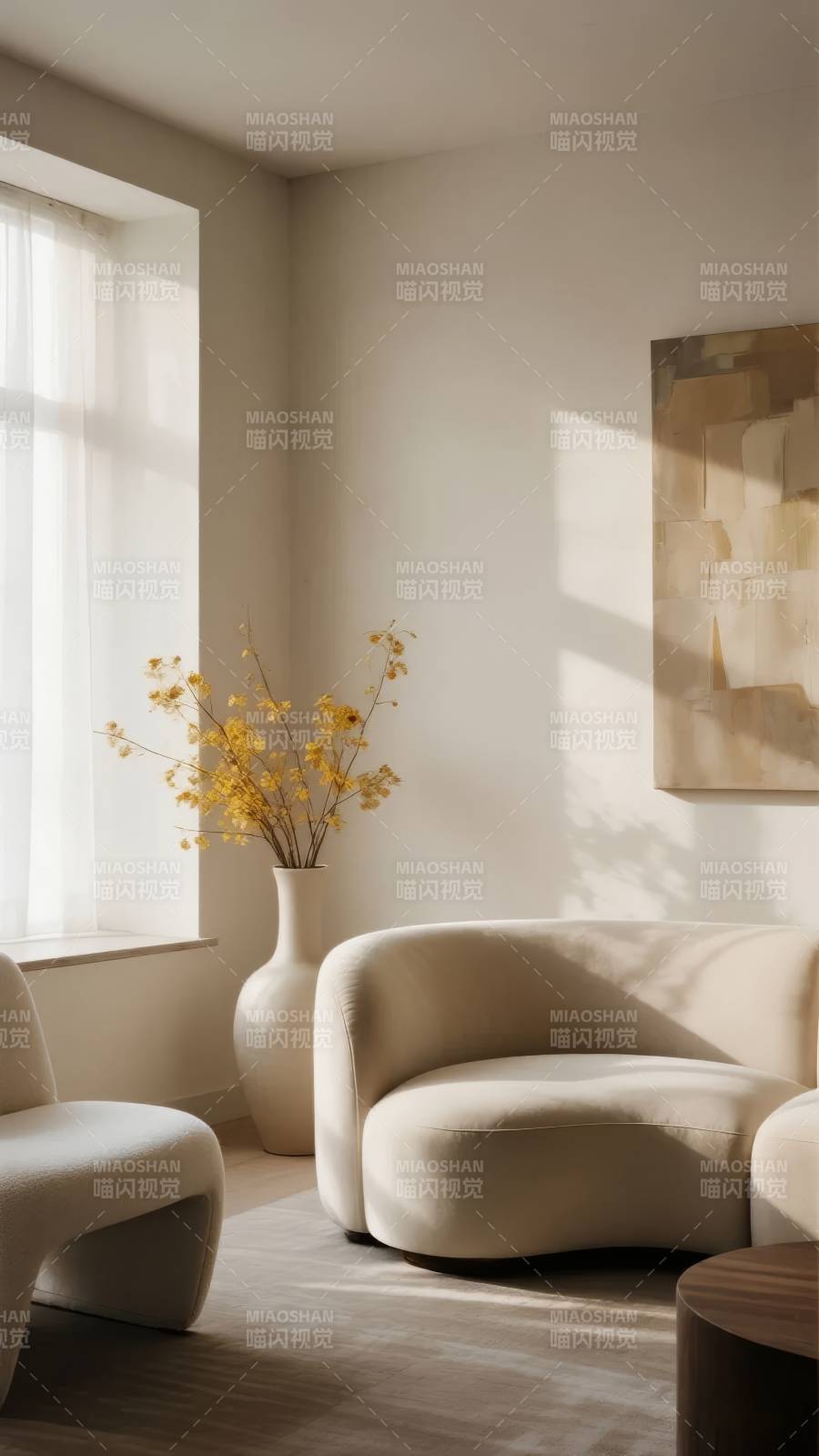 光影中的静谧角落图片