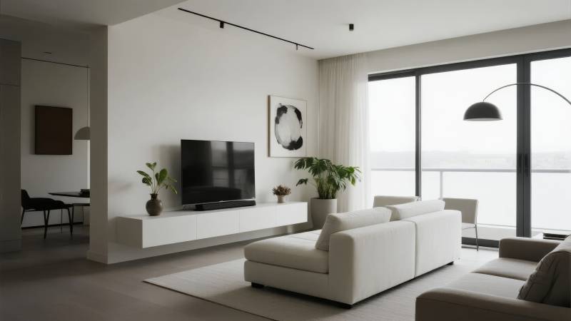 现代简约客厅设计图片