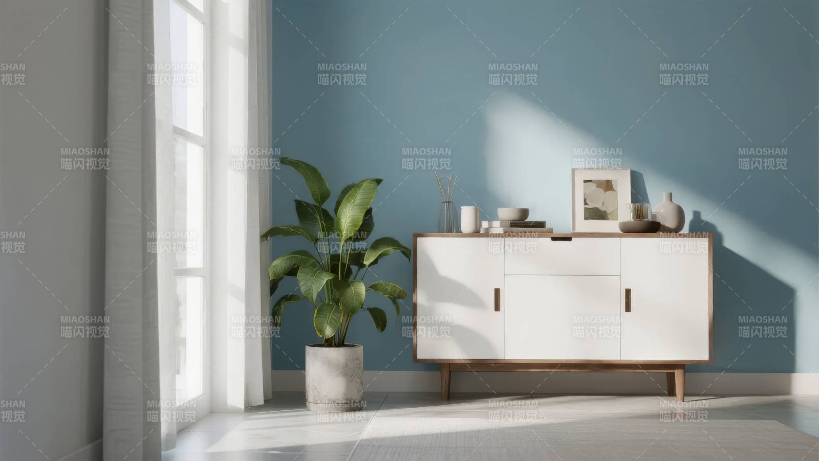 简约家居绿植装饰图片