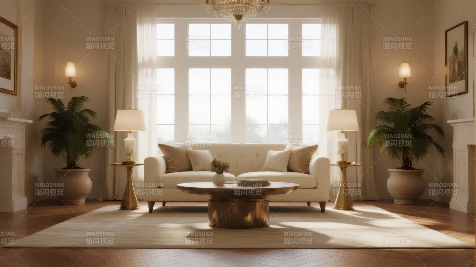 温馨客厅 阳光满屋图片