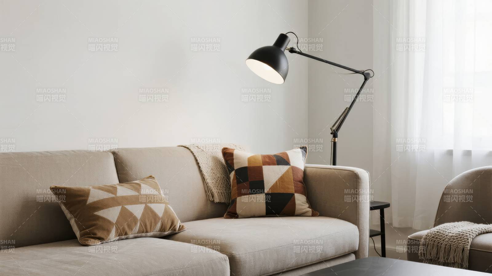 简约客厅布置图片