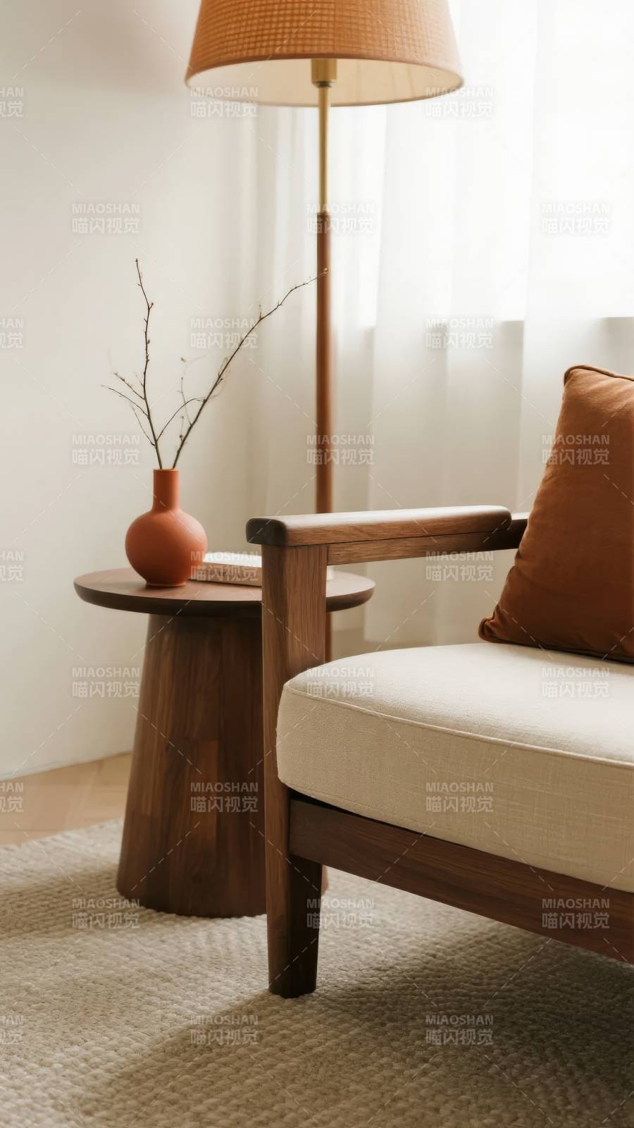 温馨家居一角图片