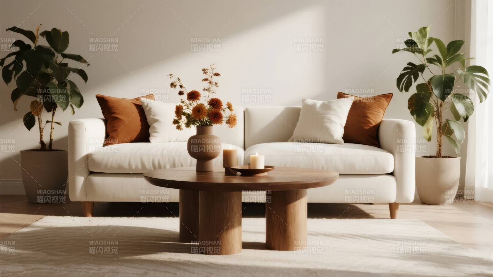 温馨客厅布置图片