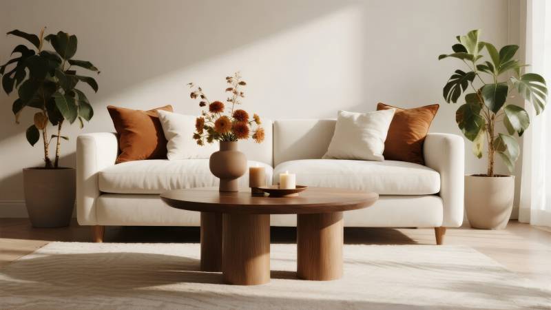 温馨客厅布置图片