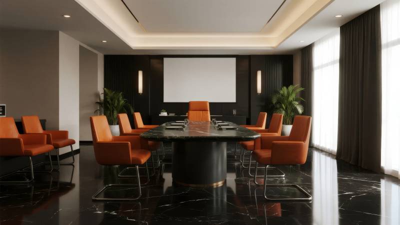 现代会议室设计图片