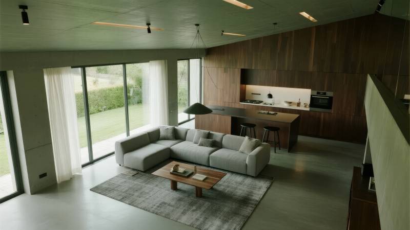 现代简约客厅设计图片