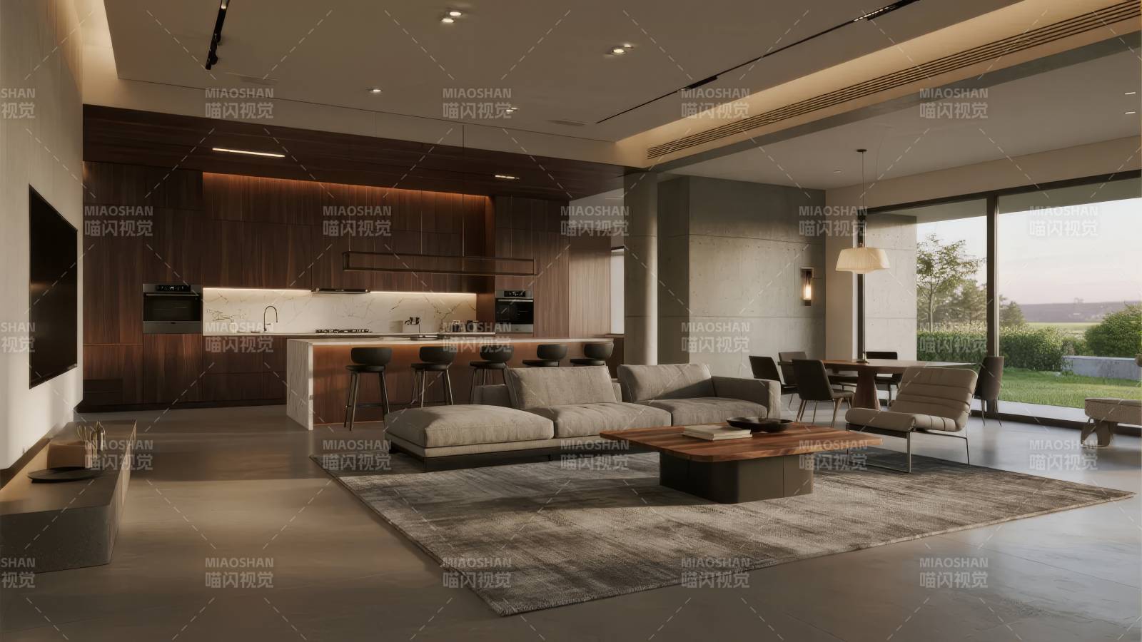 现代简约客厅设计图片