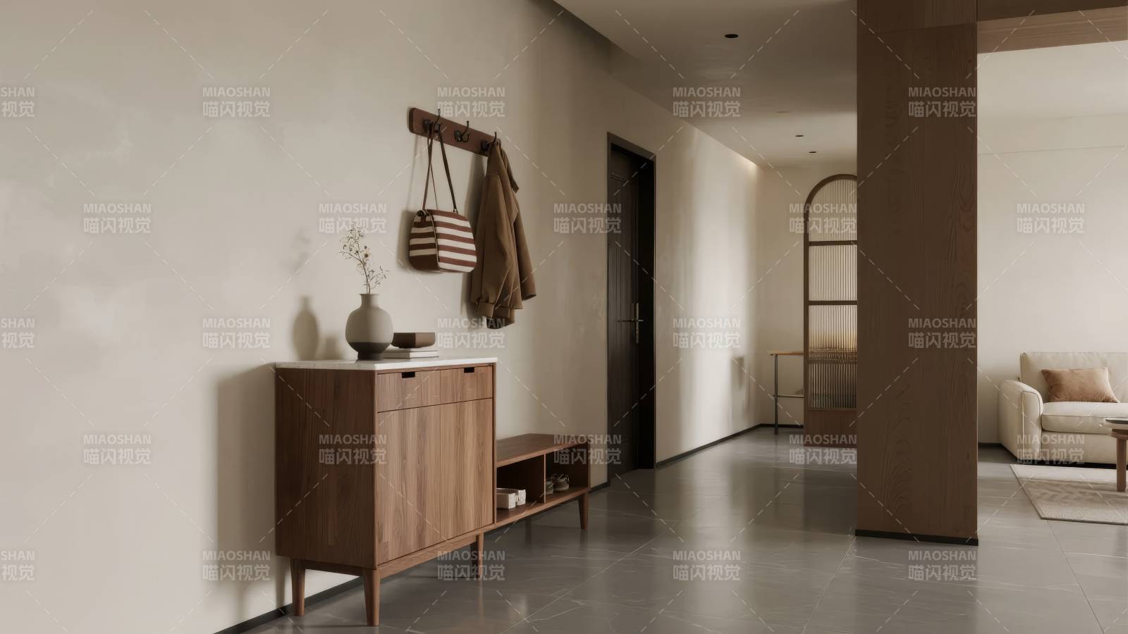 现代简约家居入口图片