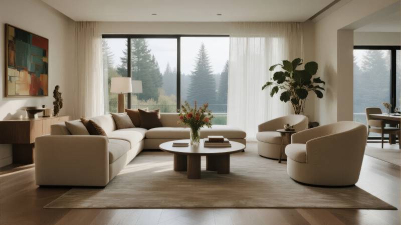 现代客厅设计图片