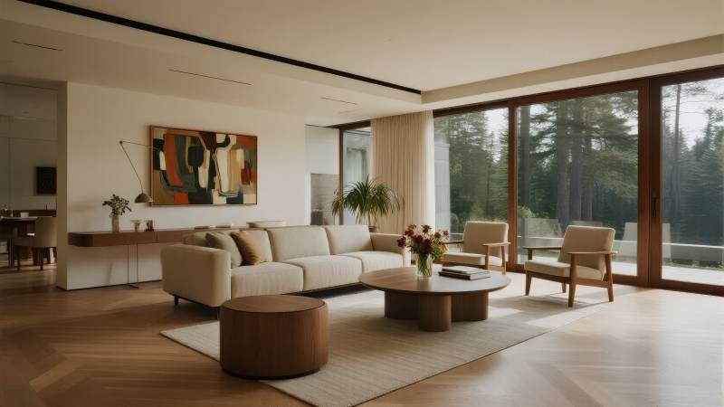 现代客厅设计图片