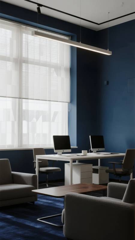 现代简约办公空间图片