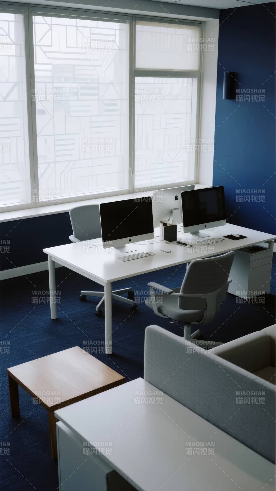 现代简约办公空间图片
