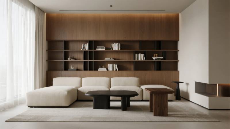 现代简约客厅设计图片