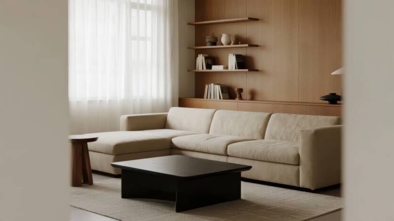 简约现代客厅设计图片