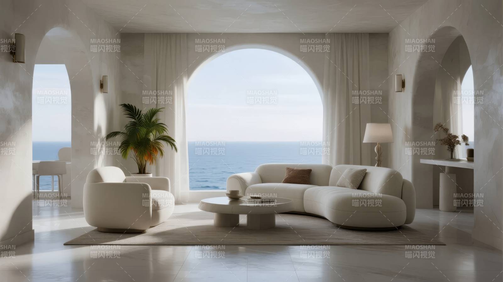 海景客厅 宁静雅致图片