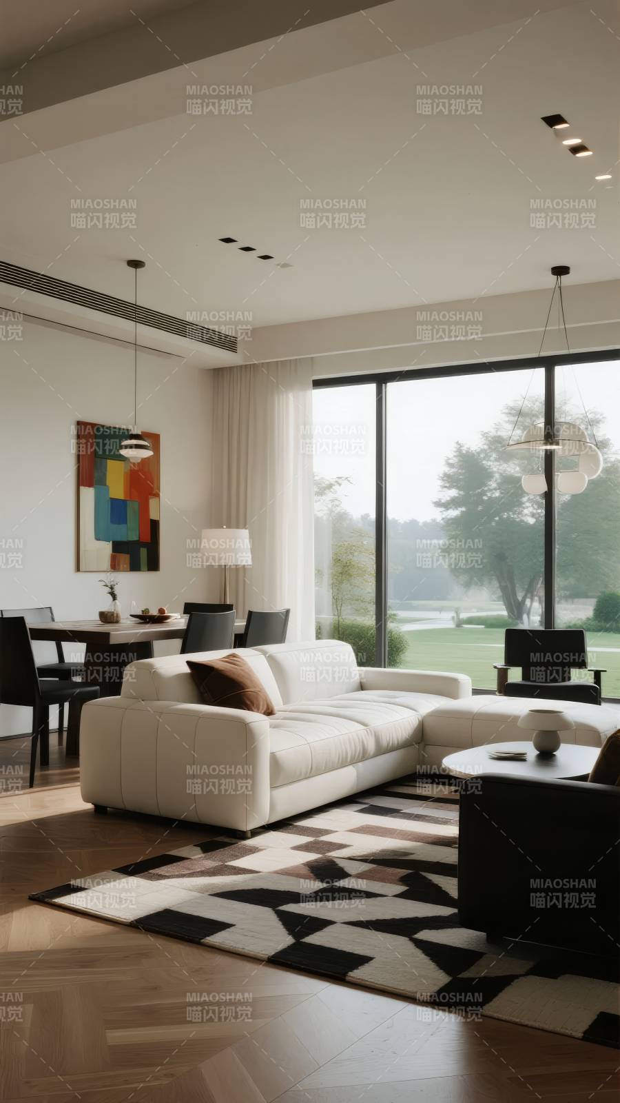 现代简约客厅设计图片