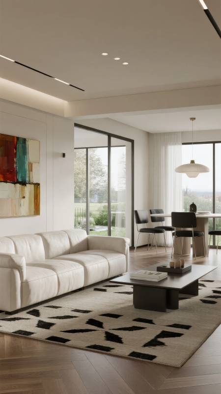 现代简约客厅设计图片