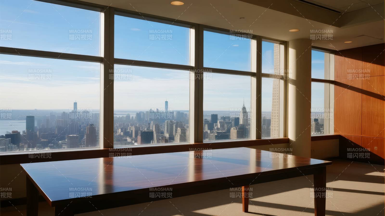 城市全景会议室图片