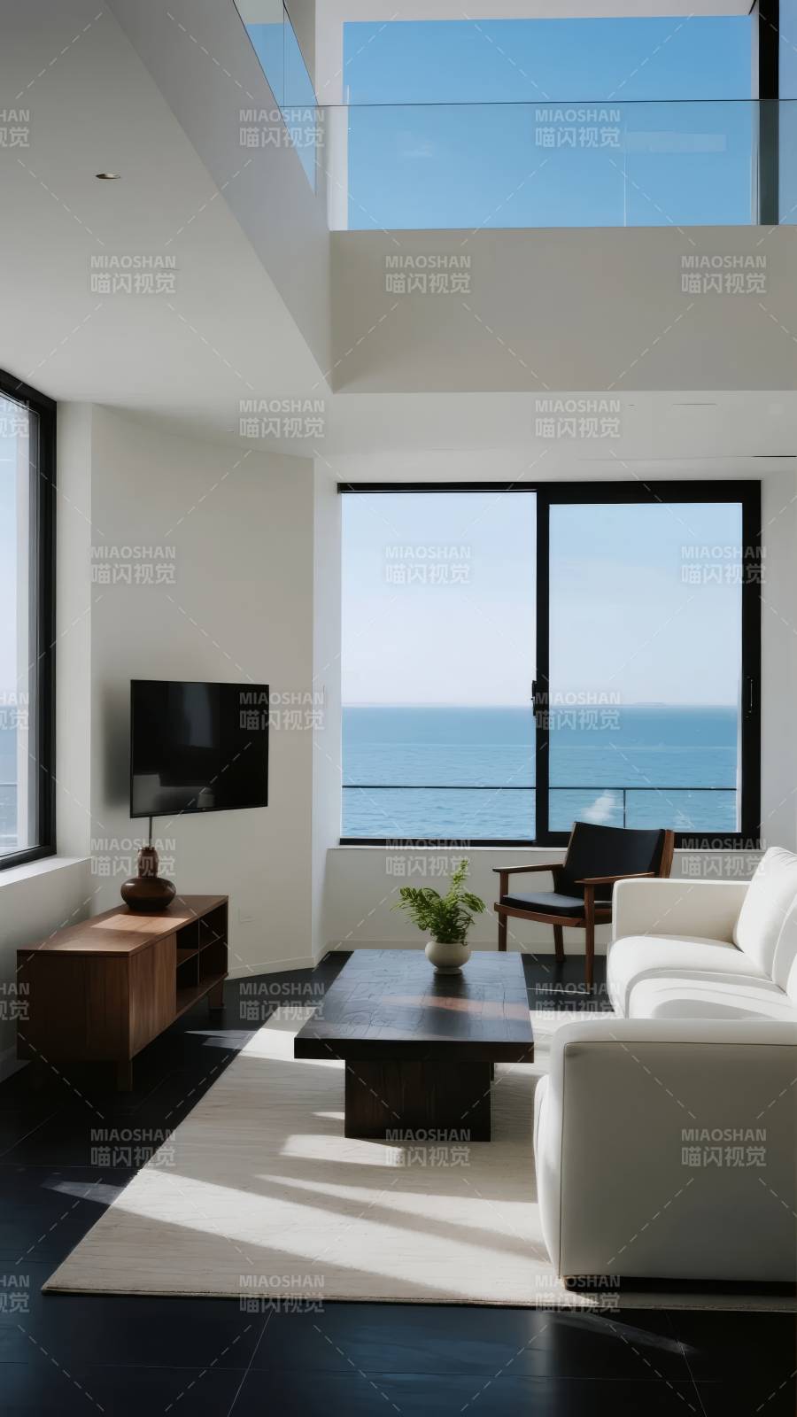 海景客厅 简约现代图片