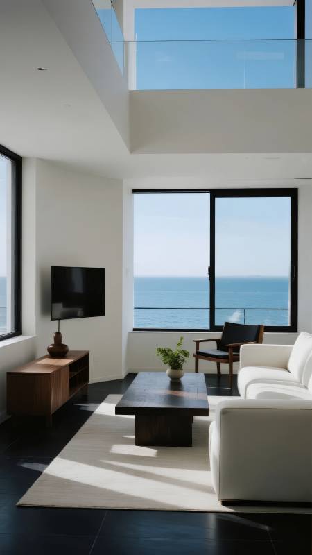 海景客厅 简约现代图片