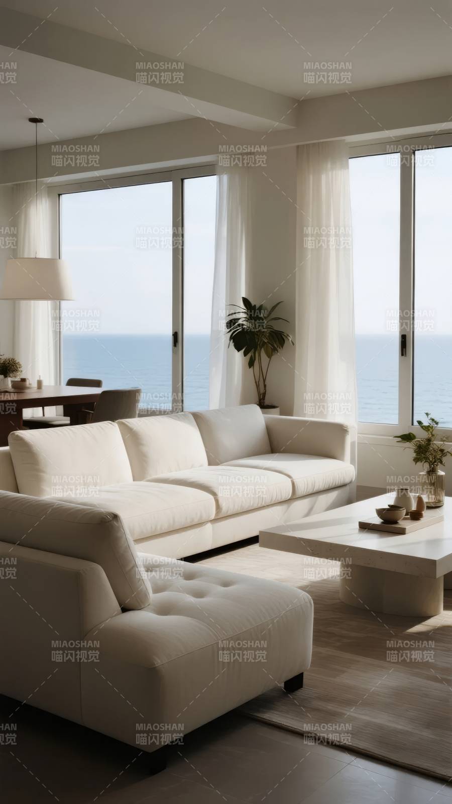 海景客厅 简约雅致图片