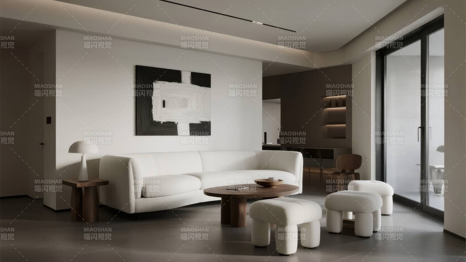 现代简约客厅设计图片