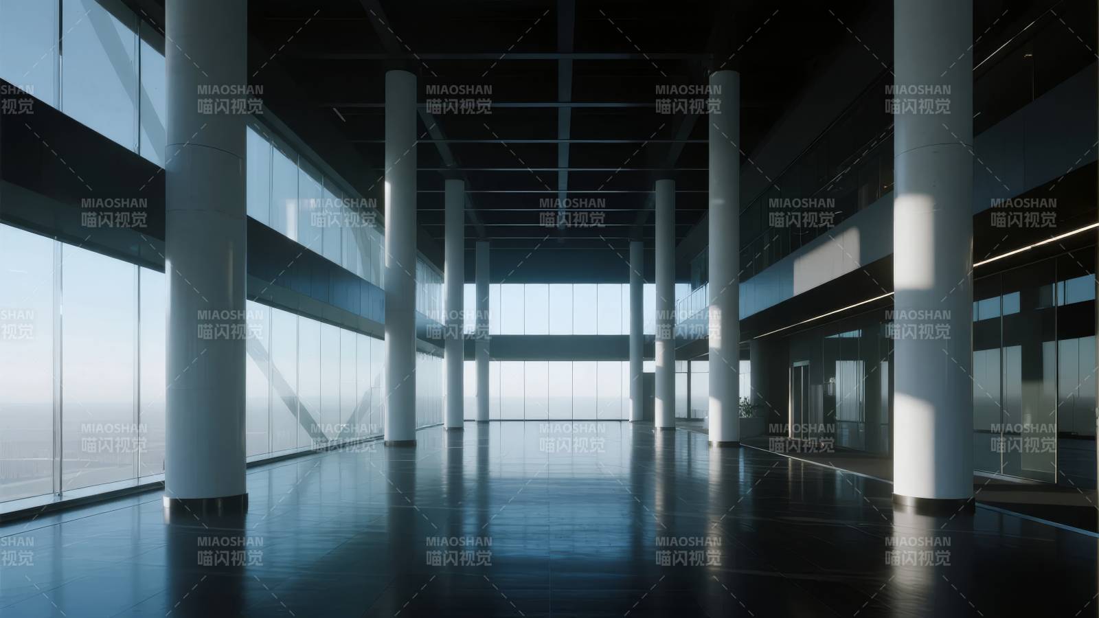 现代建筑内部空间图片