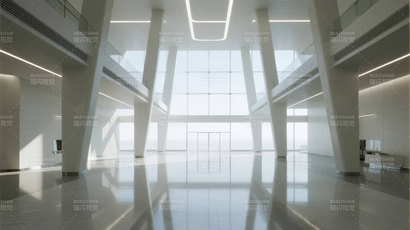 现代建筑大厅图片