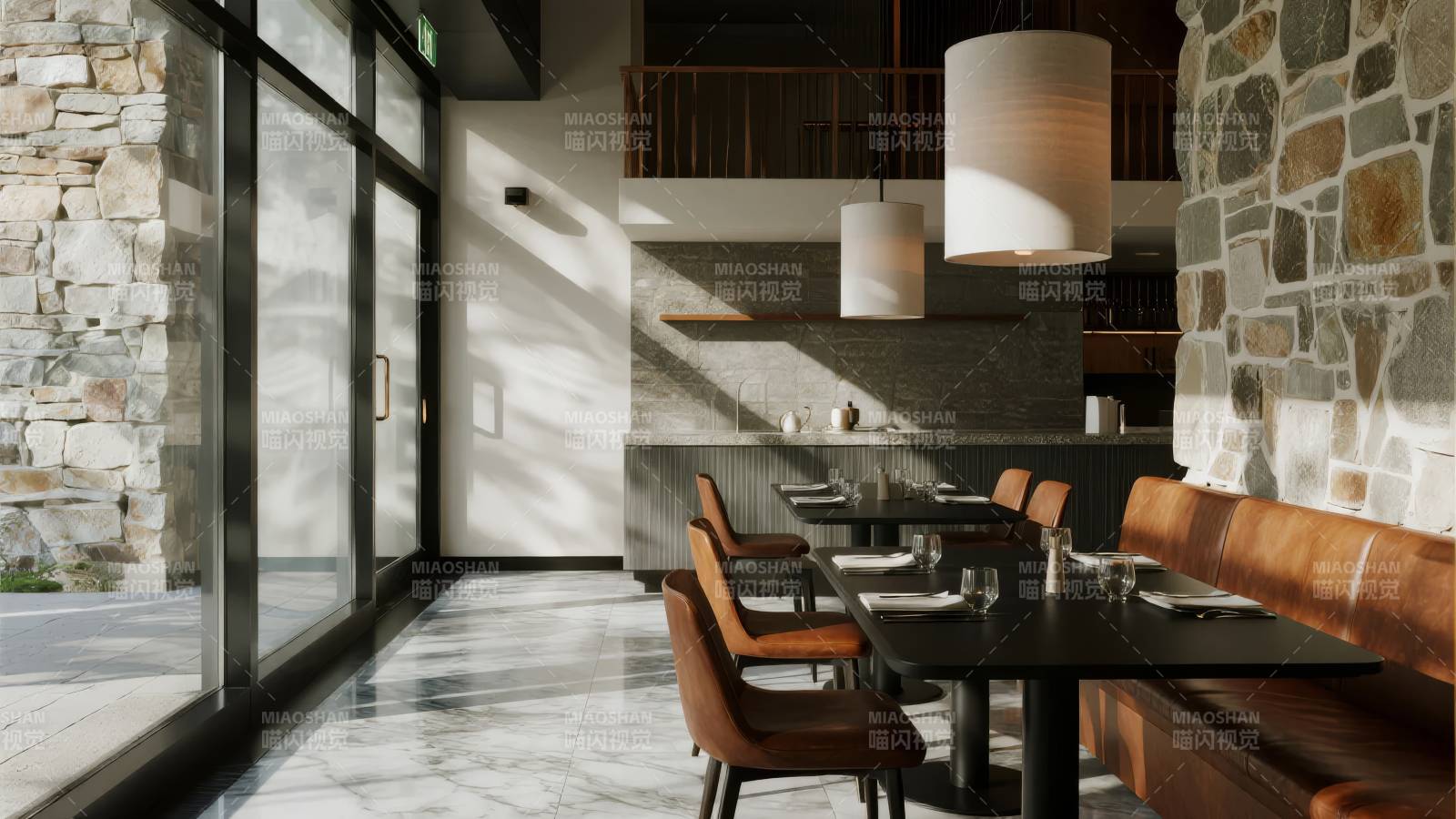 现代餐厅内部设计图片