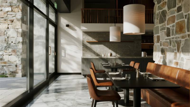 现代餐厅内部设计图片