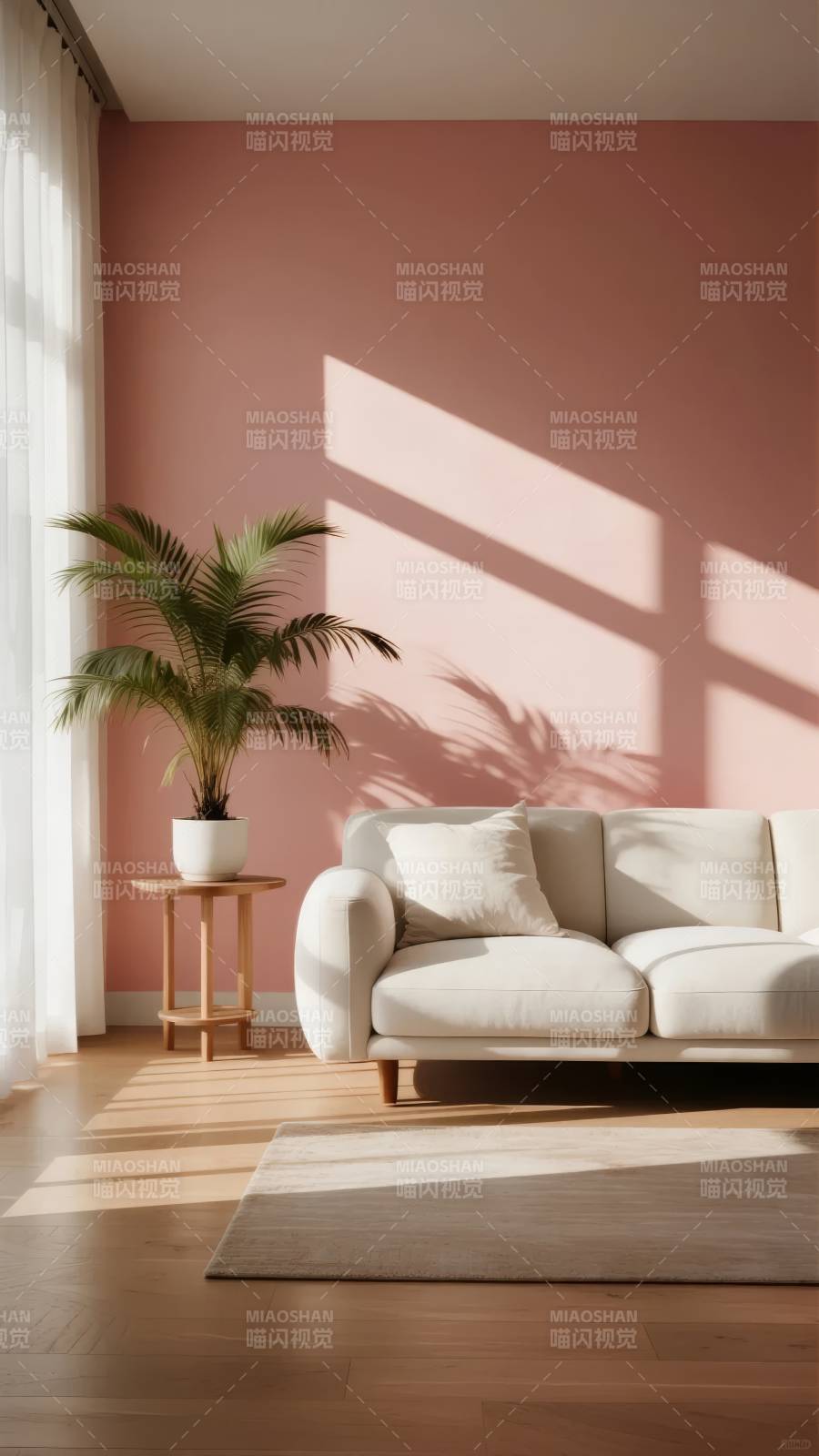 温馨客厅光影图图片