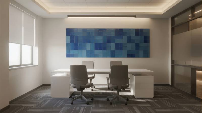 现代简约办公室图片