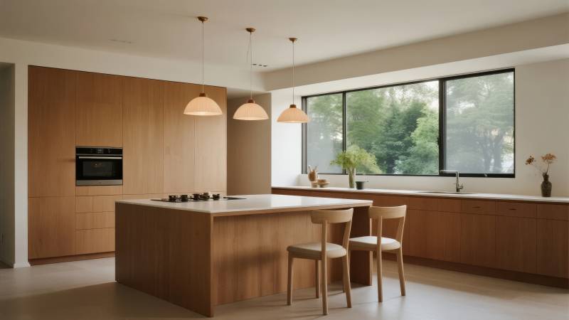 现代简约厨房设计图片