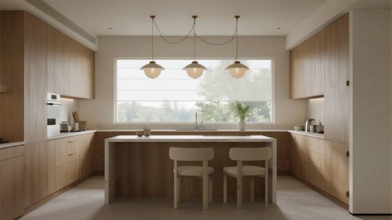 现代简约厨房设计图片