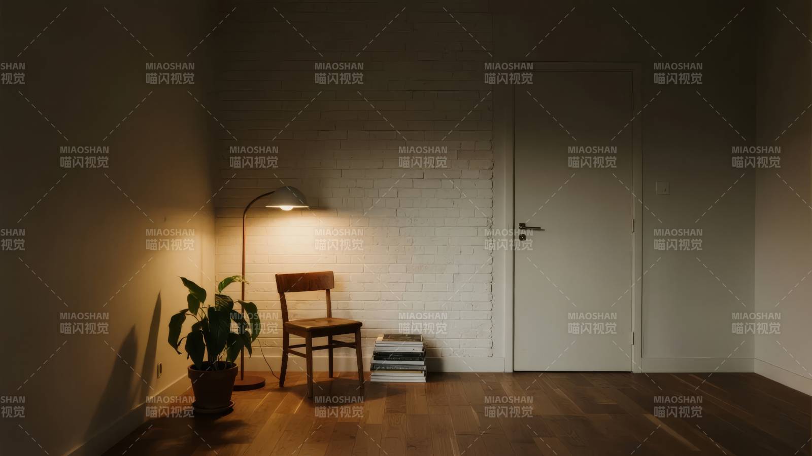 静谧角落 光影相伴图片