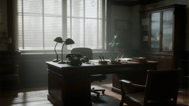 书房静谧时光图片