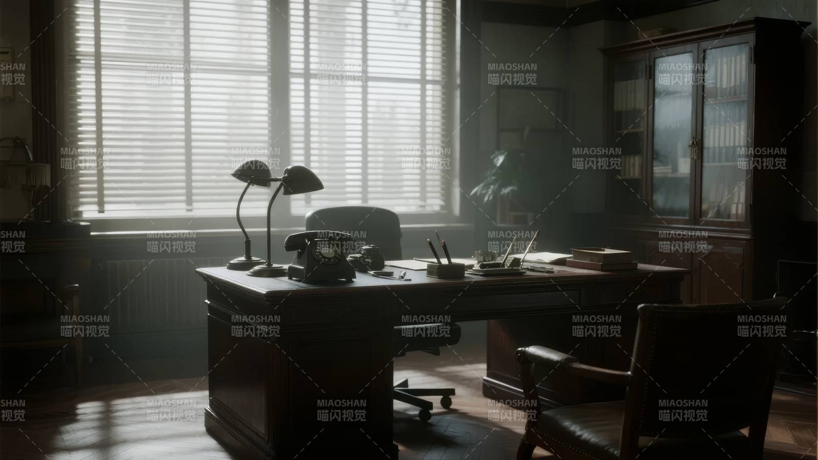 书房静谧时光图片