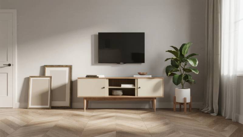 简约客厅布置图片